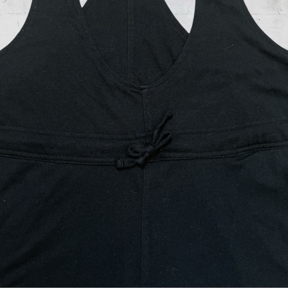 Nike Women's Prep Romper Overall Sportswear Shorts Black Large Sporty Y2K - Picture 8 of 14